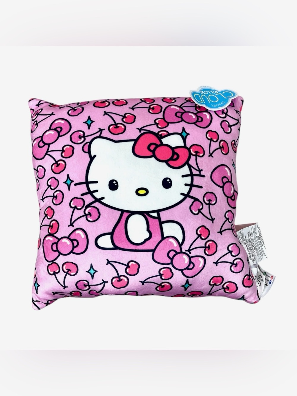 Hello Kitty Pink Cherry Plush Pillow